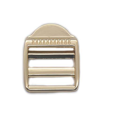 Bluemoona 5 Pcs - 20mm Adjuster Triglide Buckle Suspender Webbing Bag Leather DI