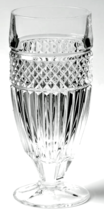 Excelsior by Godinger Shannon Ice Tea Goblet Glass Crystal Retired Rare - £9.43 GBP