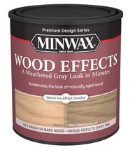 Minwax Semi-Transparent Weathered Gray Look Water-Based Wood Accelerator, 1 QT - £14.16 GBP