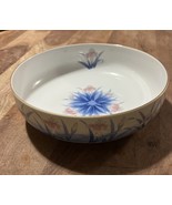 LARGE OTAGIRI OMC JAPAN PORCELAIN FRUIT BOWL WITH IRIS FLOWERS - €12,16 EUR