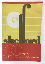 Vintage Recipe Book SHEFFORD CHEESE Syracuse Olde York Snappy American C... - £13.37 GBP