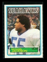 Vintage 1983 Topps Football Trading Card #387 Michael Jackson Seattle Seahawks - £3.94 GBP