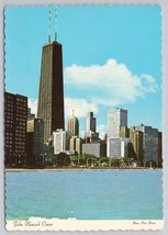 John Hancock Center Illinois Skyscraper World’s Tallest Residential Postcard - £11.01 GBP