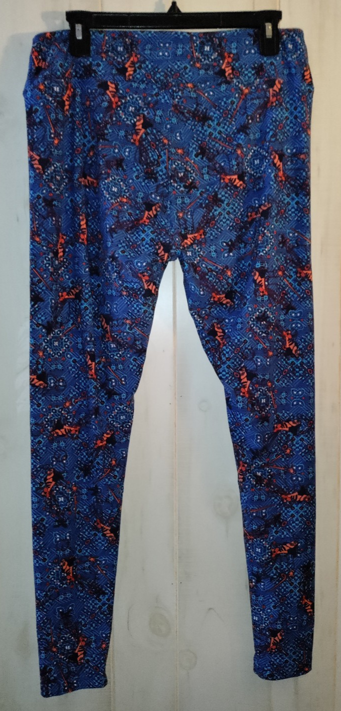 NEW WOMENS LuLaRoe DISNEY Captain Hook NOVELTY PRINT LEGGING  SIZE Tall ... - $26.95