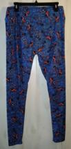 NEW WOMENS LuLaRoe DISNEY Captain Hook NOVELTY PRINT LEGGING  SIZE Tall ... - $26.95