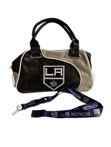 Los Angeles LA Kings NHL Hockey Black Perfect Bowler Hand Bag Women’s Purse - €23,82 EUR