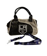 Los Angeles LA Kings NHL Hockey Black Perfect Bowler Hand Bag Women’s Purse - $27.93