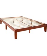 Mellow Naturalista Classic 12-Inch Solid Wood Platform Bed | Wooden, Cherry - $185.99