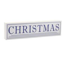 Wood Christmas Sentiment Sign 19.5&quot;L - $48.94