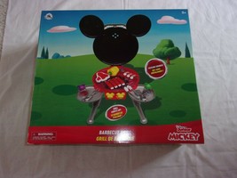 Disney Mickey Mouse Barbecue Grill Playset with Accessories Lights/Sounds New - £39.95 GBP