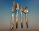 Sea Rose by Gorham Sterling Silver Flatware Set For 8 Service 39 Pieces - £1,859.70 GBP