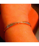 Stunning~High End~Vintage Gold Rhinestone Bracelet - $36.55 CAD