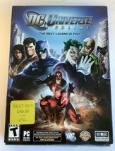 DC Universe Online PC DVD-ROM Video Game 2011 Software role playing supe... - $9.36
