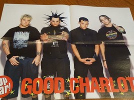 B2K Good Charlotte teen magazine poster clipping leather jackets Pop Sta... - £3.99 GBP