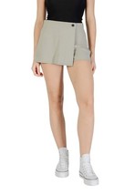 Only Women Short Green High-Waist Chic Fashion Wrap 2025 Collection - $656.86 MXN