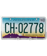 2000&#39;s Arizona License Plate - CH-02778 - Grand Canyon State-Desert Land... - £10.30 GBP