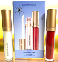 bareMinerals Shimmering Stars Mineralist Lip Gloss Balm Duo: Clear, Burg... - $529.04 MXN