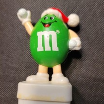 M&amp;M Christmas Decoration Ornament Cake Topper 1992 3&quot; Vintage Green Cupc... - £2.26 GBP