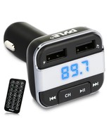 Pyle PBT90 3-In-1 Bluetooth Vehicle Fm Transmitter Charger Kit, MP3/USB/... - $19.49