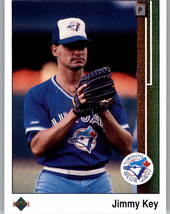 1989 Upper Deck 291 Jimmy Key  Toronto Blue Jays - $0.99
