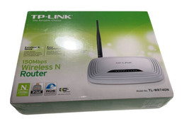 TP-LINK TL-WR740N WIRELESS N150 HOME ROUTER 150MBPS WIFI WPS BUTTON NEW ... - £24.55 GBP