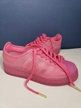Adidas Superstar Jelly Pink Semi Solar Women Size 8.5 Rare Shell Toe Limited - £43.65 GBP