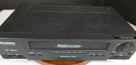 Sylvania KVS600A 4-Head Hi-Fi Video Cassette Recorder VHS Player w/ Remote Works - £36.82 GBP