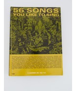 Vintage (1937) 56 Songs You Love To sing Sheet Music Songbook - €13,02 EUR