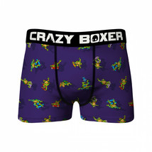 Crazy Boxers Teenage Mutant Ninja Turtles Characters Boxer Briefs Purple - £17.38 GBP