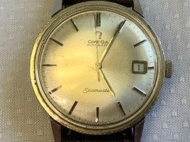 1966 Vtg Omega Automatic Seamaster Wrist Watch 24 Jewels #23064301 562 Leather - £633.93 GBP