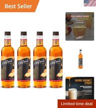 Classic Peach Syrup, 25.4 Fluid Ounce Pack of 4 - $63.38