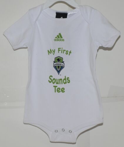 Adidas MLS Seattle Sounders FC White 18 Month Baby One Piece - $14.99