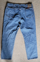 Men Wrangler Jeans Size 40x30 Casual Work Quality Jeans Outings Nevermore - $24.99