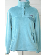 Patagonia Women&#39;s Re-Tool Snap-T Pullover Green Polartec Fleece Size Med... - $39.99