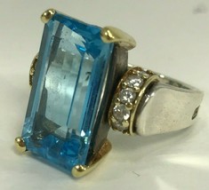 Tacori - Multicolor 18k Rose Gold Silver 867 Ct-Tw Diamond Quartz Ring - Size 6 - £399.63 GBP