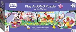 (New May) Jr Jigsaw Play A-Long Puzzle: At the Market (unit 3) [Unbound] Hinkler - £8.88 GBP