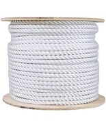 Nylon Rope, Twisted, White, 1/4-In. x 600-Ft. - $1,824.97 MXN