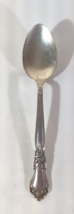 Oneida VALLEY ROSE Silverplate TEASPOON Tea Spoon Wm A Rogers 1956 Silve... - $4.74