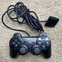 Genuine OEM Sony PlayStation 2 PS2 Original DualShock DS2 Controller - Black - £24.03 GBP