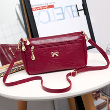 Handbags2021 Autumn Bag Soft Leather Vintage Shoulder Bag Multi-Layer Large Capa - £23.25 GBP