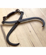 Antique Staatsburg Mechanical Iron Ice Tongs Antique Farm Tool-4STAATSBURG9 - €24,19 EUR