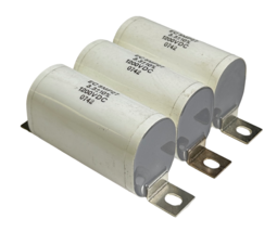 3 NEW ELECTRONIC CONCEPTS EC 5MP27 POWER SUPPLY CAPACITORS 1200VDC 5MP2 ... - $120.00