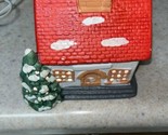 Vintage Electrified Snowhouse Ceramic House  Hand Painted Lighted 6&quot;x5&quot;x... - £10.28 GBP