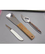 Paring Knife Cake Knife and Heart Shape Cheese Cutter 1980s To 2000s - $9.90