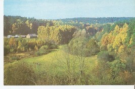 Vintage Postcard by Gailitis Latvia Liesma 1975 View Tervete Forest Natu... - £3.87 GBP