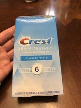 Crest 3D WhiteStrips Classic Vivid 20 Strips 10 Treatments EXP 8/24 - $18.69