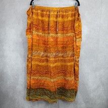 Proudly Plus Yellow Long Skirt Size 3XL - £22.57 GBP