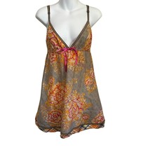 Vintage Y2K Free People Open Back Floral Sundress Size Medium - $461.34 MXN