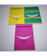 Lot of 3 Assassination Classroom Vols 1-3 Graphic Novels 1 2 3 Manga Boo... - £13.71 GBP