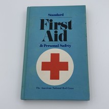 Vtg Standard First Aid Personal Safety Book 1975 American National Red Cross HB - £6.13 GBP